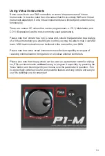 Preview for 31 page of ICON P1-M User Manual