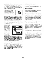 Preview for 13 page of ICON PRO-FORM 305 CST User Manual