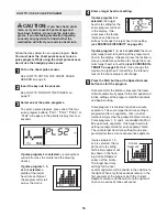 Preview for 16 page of ICON PRO-FORM 500-CX PATL41106.0 User Manual