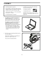 Preview for 6 page of ICON PRO-FORM 8.0 EX User Manual