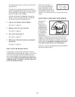 Preview for 21 page of ICON PRO-FORM ENDURANCE 1120 E User Manual