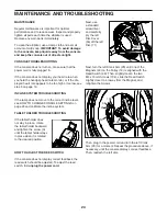 Preview for 24 page of ICON PRO-FORM ENDURANCE 1120 E User Manual