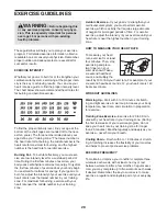 Preview for 28 page of ICON PRO-FORM le de TOUR France User Manual