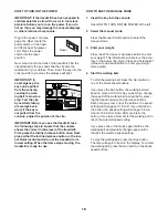 Preview for 18 page of ICON PRO-FORM PERFORMANCE 600i User Manual