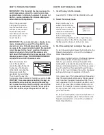 Preview for 16 page of ICON PRO-FORM POWER 990 User Manual