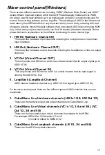 Preview for 17 page of ICON ProAudio Cube2Nano Live User Manual