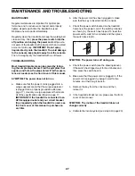 Preview for 27 page of ICON PROFORM PFTL50920C.1 User Manual