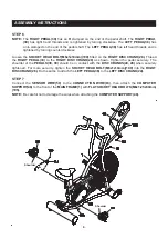 Preview for 9 page of ICON STAMINA X AIR BIKE Owner'S Manual