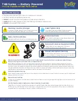 Preview for 2 page of ICON truflo TKB Series Quick Start Manual