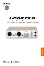 ICON UPORTS 6 VST User Manual preview