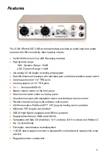 Preview for 5 page of ICON UPORTS 6 VST User Manual