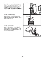 Предварительный просмотр 25 страницы ICON WEIDER PRO 4850 User Manual