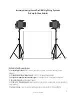 Preview for 1 page of Iconasys LumiPad 360 Setup & User Manual