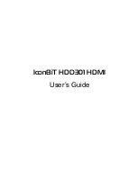 IconBiT HDD301 HDMI User Manual preview