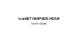 Preview for 1 page of IconBiT HMP605 HDMI User Manual