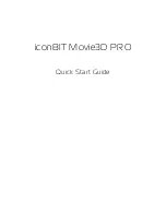 IconBiT MOVIE3D PRO Quick Start Manual preview