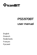 IconBiT PSS970BT User Manual preview