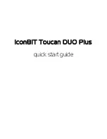 Preview for 1 page of IconBiT Toucan DUO Plus Quick Start Manual