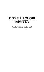 IconBiT Toucan MANTA Quick Start Manual preview