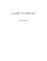 Preview for 1 page of IconBiT XDS8003D User Manual