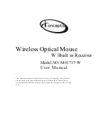 iConcepts M01717-W User Manual preview