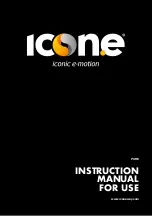 Preview for 1 page of ICONE Pure Instruction Manual For Use