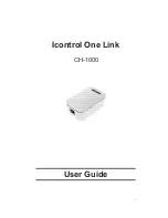 iControl CH-1000 User Manual preview