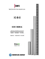 iConyx IC-R-II Series User Manual preview