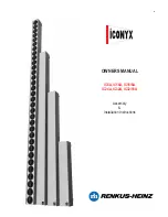 iConyx IC8A Owner'S Manual предпросмотр