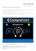 Preview for 15 page of iCoolsport Compact Cool 3 Series Owner'S Manual