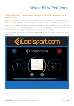 Preview for 19 page of iCoolsport Compact Cool 3 Series Owner'S Manual