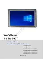 Preview for 1 page of ICOP Technology PBSW-090T-5A-E8-4G User Manual