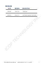 Preview for 2 page of ICOP Technology PPC-090T-APL-N3-4G User Manual