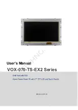 ICOP Technology VOX-070-TS-EX2 Series User Manual preview