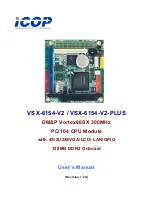 ICOP Technology VSX-6154-V2 User Manual preview