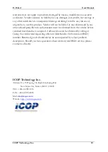 Preview for 14 page of Icop D-3362-851C1G2-I User Manual