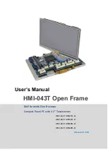 Preview for 1 page of Icop HMI-043T-EM41B-O User Manual