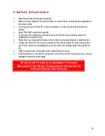 Preview for 3 page of Icop PDX-089T-D5A-512 User Manual