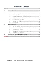 Preview for 4 page of Icop PN8M Series User Manual