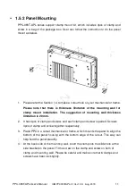 Preview for 16 page of Icop PPC-090T-APL Series User Manual