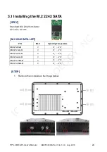 Preview for 29 page of Icop PPC-090T-APL Series User Manual