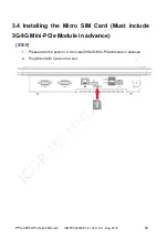 Предварительный просмотр 37 страницы Icop PPC-090T-APL Series User Manual