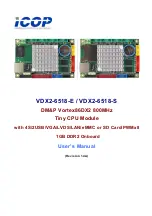 Icop VDX2-6518 User Manual preview