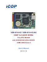 Предварительный просмотр 1 страницы Icop VSX-6114-V2 User Manual