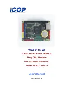 Предварительный просмотр 1 страницы Icop VSX-6115-V2 User Manual