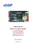 Предварительный просмотр 1 страницы Icop VSX-6116-V2 User Manual