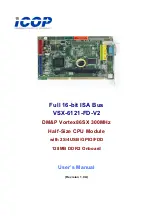 Preview for 1 page of Icop VSX-6121-FD-V2 Series User Manual