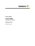 Icotera i6800 User Manual preview