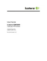 Icotera IGW3000 User Manual preview