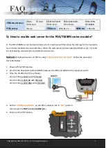 Preview for 1 page of ICP DAS USA 7188EN Faq